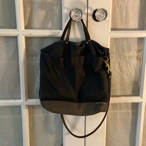 Ali Golden Reversible Leather Tote Purse